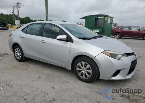 2014 Toyota Corolla L from USA, damaged, VIN 2T1BURHEXEC208868